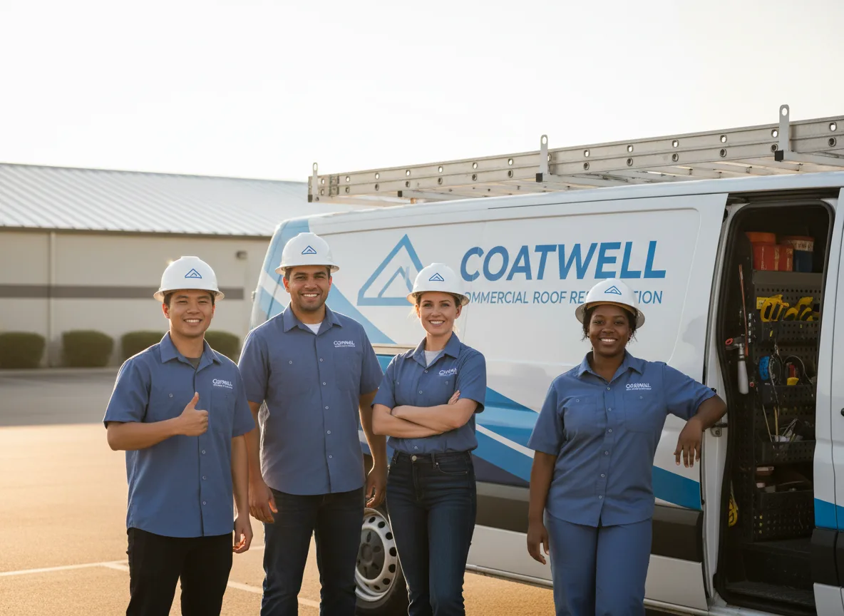 Commercial roof coating company in Fort Dick, CA
